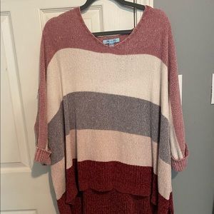 Striped Sweater ONE SIZE FITS ALL